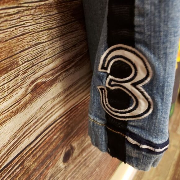 Anoname juniors jeans 16 slight flare Pre-owned - Picture 8 of 8